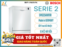 Máy rửa chén bát Bosch Serie 2 SMS25AW01R - Thổ NhĨ Kỳ